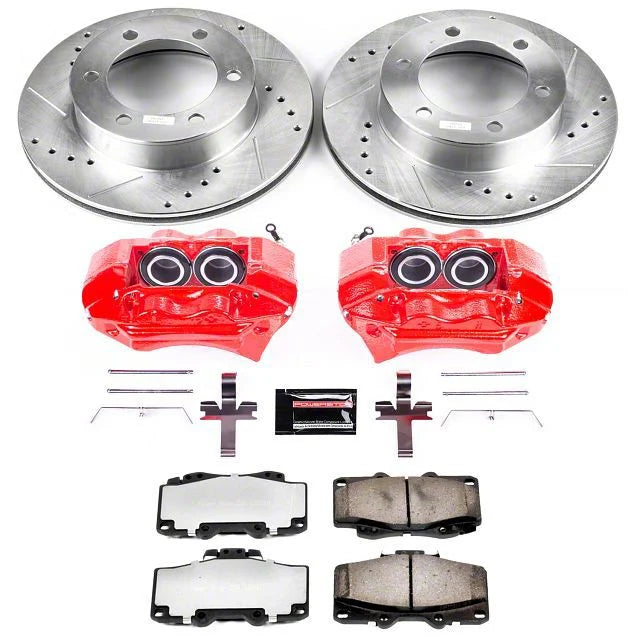 Power Stop 95-02 Toyota 4Runner Front Z23 Evolution Sport Brake Kit w/Calipers