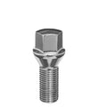 15X1.25 17MM HEX CONICAL BOLT CHROM