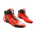 OMP ONE EVO X SHOES MY2024 FIA 8856-2018 RED SIZE 47