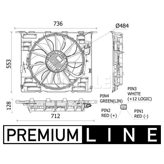 Engine Cooling Fan Assembly