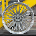 Vossen VFX-04 20x10 - 6x135 - ET18 - Super Deep - 87.1 - Brushed Gloss Clear Wheel