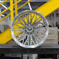 Vossen VFX-04 20x10 - 6x135 - ET18 - Super Deep - 87.1 - Brushed Gloss Clear Wheel