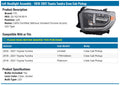 TYC auto part