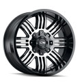 ION TYPE 144 BLACK MACHINED 20X9 6-135 6-139.7 18MM 106MM