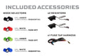 0513 CORVETTE C6 XB LED HEADLIGHT (C8 STYLE / SET)