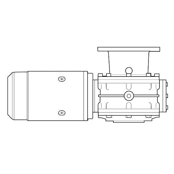 V8 4KW400V 3PHAC BRAKED MG-BOX