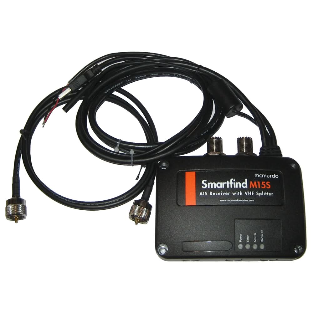 AIS RCVR., SMARTFIND M15S, W/SPLIT