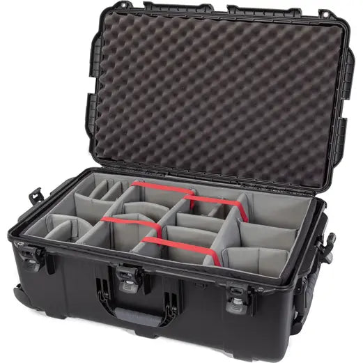 NANUK 963 CASE W/PADDED DIVIDERBLACK