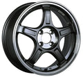 SSR GTX03 17x7 42 4x100 Black Graphite