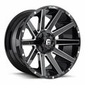 ~(44 lbs. 23X23X13)~ CONTRA 20x10 5x114.30/5x127.00 GLOSS BLACK MILLED (-18 mm)