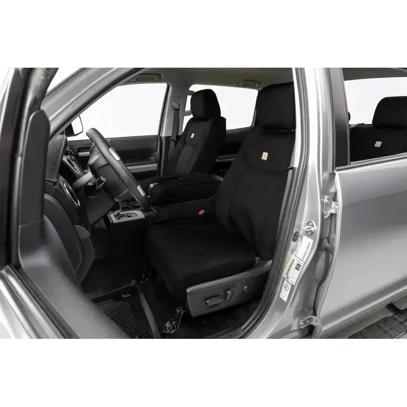 Covercraft 21-24 Dodge Durango Carhartt Super Dux PrecisionFit Custom Front Row Seat Covers - Black