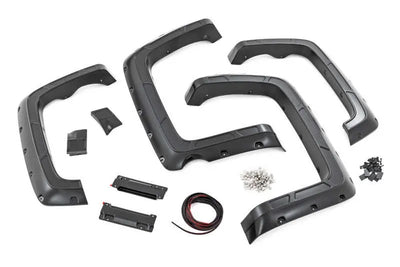 Rough Country black fender flares