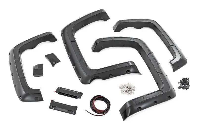 Rough Country black fender flares