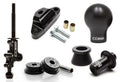 Cobb Tuning Subaru STI 6MT Stage 2 Drivetrain Package - White w Race Red Shift Knob - White w Race Red Lockout Pull