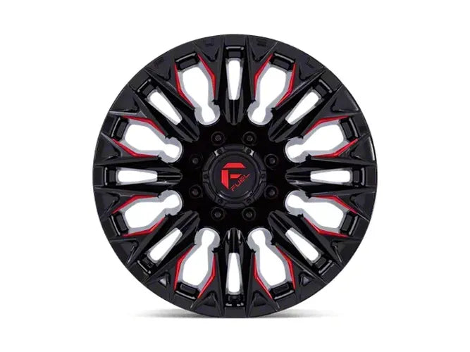 D823 20X9 8X170 G-BLK MILL C-RED 20MM