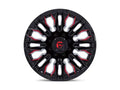 D823 20X9 8X170 G-BLK MILL C-RED 20MM
