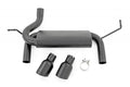 ~(26 lbs. 40X26X10)~ Jeep Dual Outlet Performance Exhaust - Black (07-18 Wrangler JK)