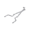 MBRP 15-23 Dodge Challenger 6.2L, 6.4L HEMI AL Steel 3in Cat-Back Dual Split - Street Version