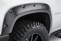 Black Pocket/Rivet Style Smooth Finish 4-Piece Set For 2020-2026 Chevrolet Silverado 2500/3500 Bushwacker