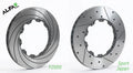 R1 Concepts Brake Rotor- Carbon D/S Fits Ford Focus