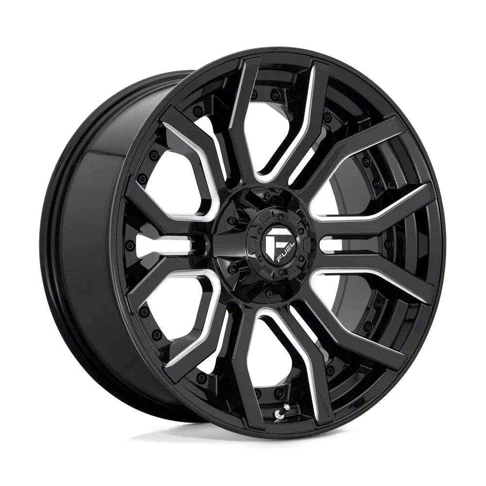 D711 22X10 8X170 GL-BLK-MIL -18MM