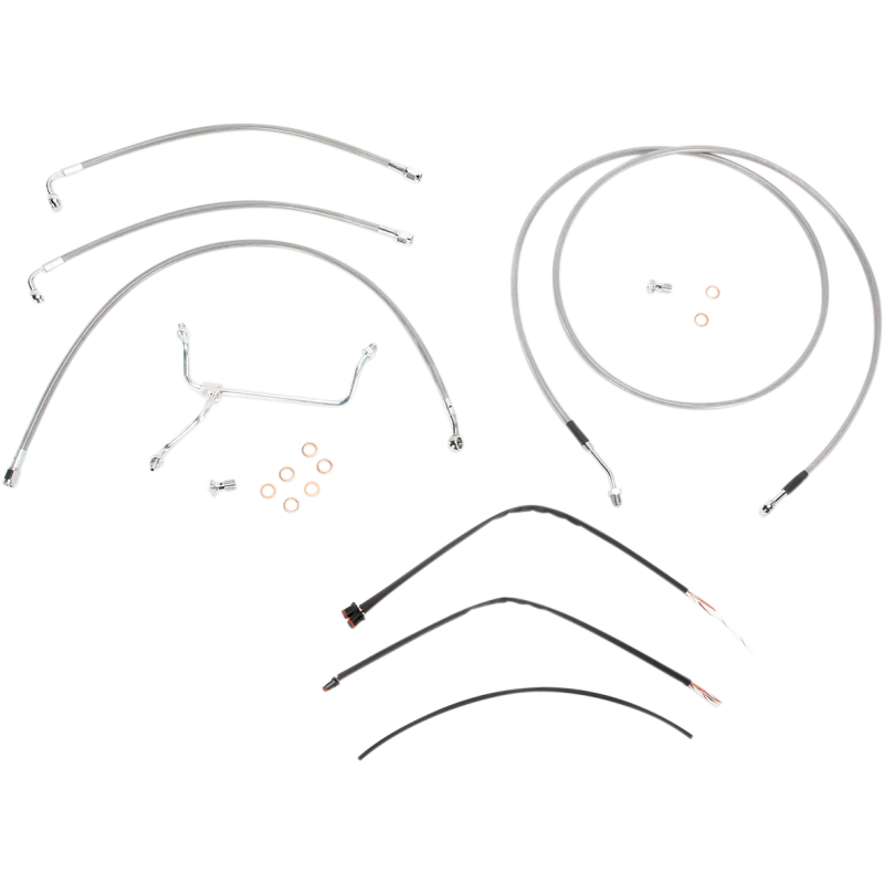 Burly Brand SS Control Kt 13in Bag Bar