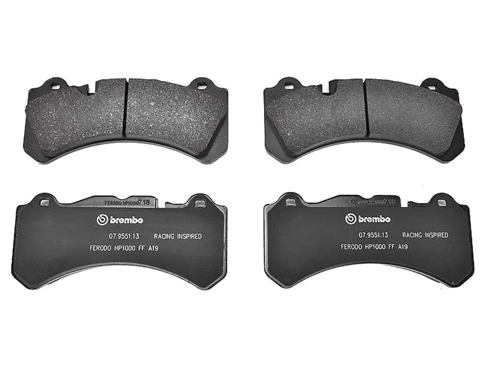 Brembo GT BBK 6 Piston FM1000 Compound Brake Pads