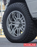 Aluminum Wheels 18x9 Split 948C Chrome -12 Offset 5 on 139.7 Bolt Pattern 106.5 Bore Raceline