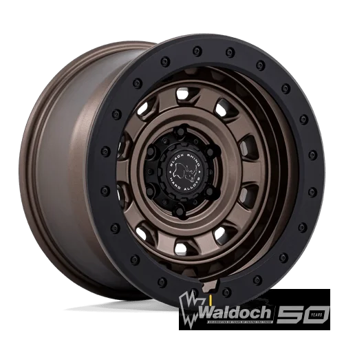 BR023 17X9 5X5.0 B-BRNZ M-BLK -12MM
