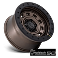 BR023 17X9 5X5.0 B-BRNZ M-BLK -12MM