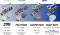 Eagle Chevy Tall Deck 502 4.250in Crank 6.535in H-Beam -3cc 4.530in Pistons Rotating Assembly