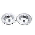 Power Stop 99-03 Mercedes-Benz CL500 Front Evolution Drilled & Slotted Rotors - Pair