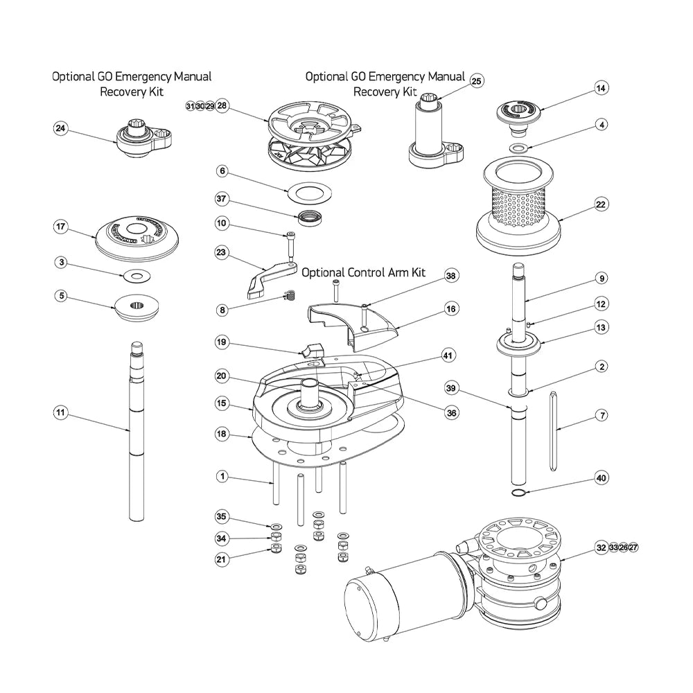 CPX 4/5 GO DRIVESHAFT KIT