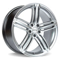 BAVARIA II 18X8 5X112 ET35 CB66.6 HYPER SILVER