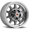 LEGENDARY WHEELS GT7 15x7 5x114.3/5x4.5 +7MM OS MACHINED/CLEARCOAT