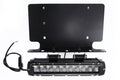 US LICENSE PLATE BRACKET W/(1)10IN STEALTH LIGHT BAR W/2 BOTTOM MOUNTS