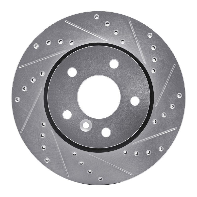 R1 73-98 International/Navistar S1954 Conventional Rear Right Drill & Slot Silver Brake Rotor