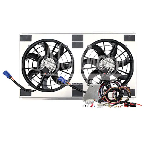 HP BRUSHLESS DUAL 14IN FAN & SHROUD ASSEMBLY