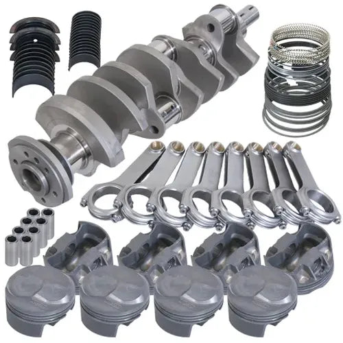 Eagle Chevy 454 1Pc 4.000in Crank 6.135in I-Beam Rods 12cc Dome 4.280in Pistons Balanced Assembly