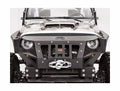 0718 WRANGLER JK FRONT GRUMPER BARE STEEL