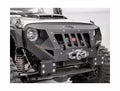 0718 WRANGLER JK FRONT GRUMPER BARE STEEL