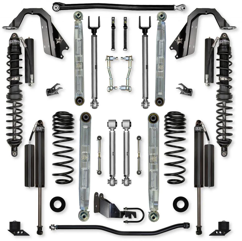 20C WRANGLER JLU 4DR 4.5IN ALUM COIL OVER SYS W/ PB+J LOWER MID ARMS FRONT & RE