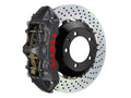 Brembo 89-93 348/94-99 F355 Front GT BBK 6 Piston Cast 380x32 2pc Slotted TY1 - Black
