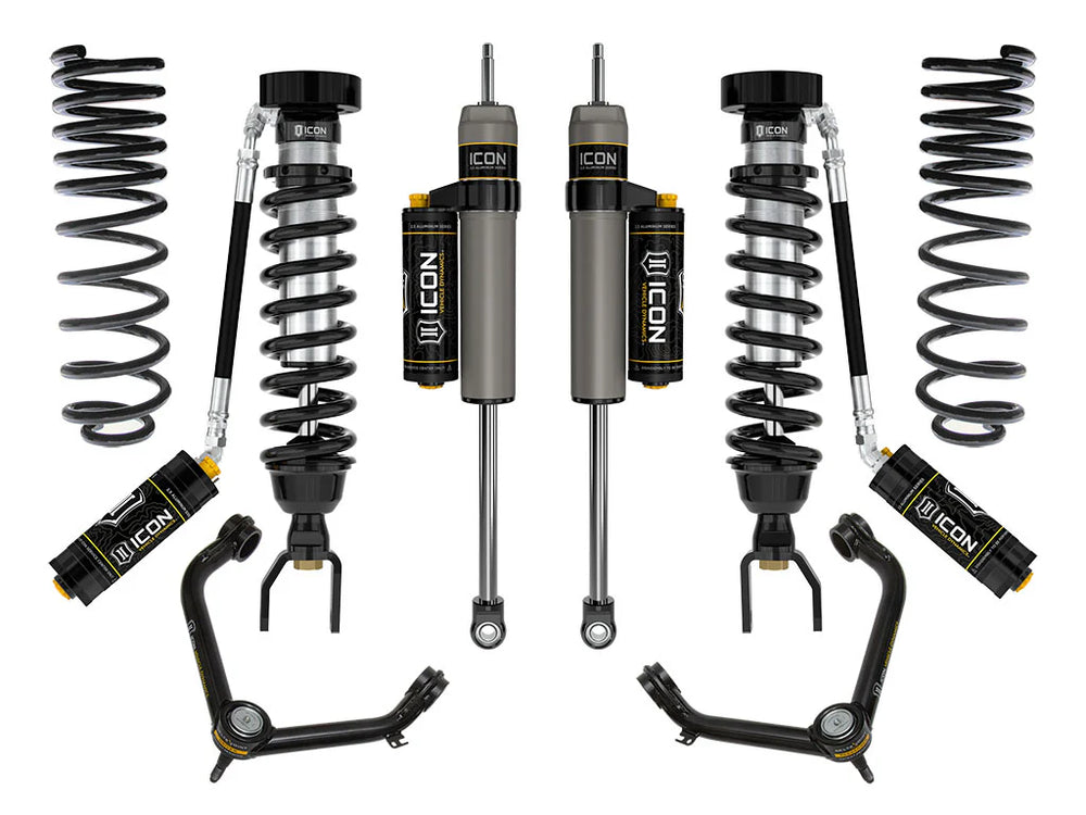 2019-2023 RAM 1500 2-3 Inch Lift Stage 4 Suspension System Tubular UCA Icon Vehicle Dynamics