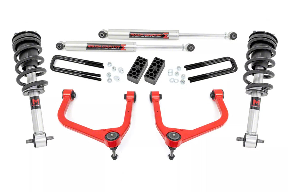3.5 Inch Lift Kit M1 Struts/M1 Chevy Silverado 1500 2WD/4WD (2019-2024)