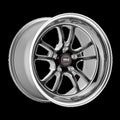 Weld S70 RT-S 17x9in / 5x120.65 BP / 7.3in. BS - Black Center - Polished Shell Wheel