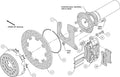 Wilwood Rear Drag Kit LAMB/MW DPL .68 STUD 2.81