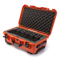 NANUK 935 WATERPROOF HARD CASE W/FOAM 6UPORANGE INTERIOR: 20.5 X 11.3 X 7.5IN