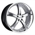 ~(27 lbs. 19X19X10)~ TSW JARAMA 17x8.0 5/108 ET40 CB72.1 HYPSIL MIRROR LIP