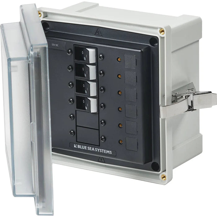 ENCLOSURE SMS PANEL 12/24VDC 4CB